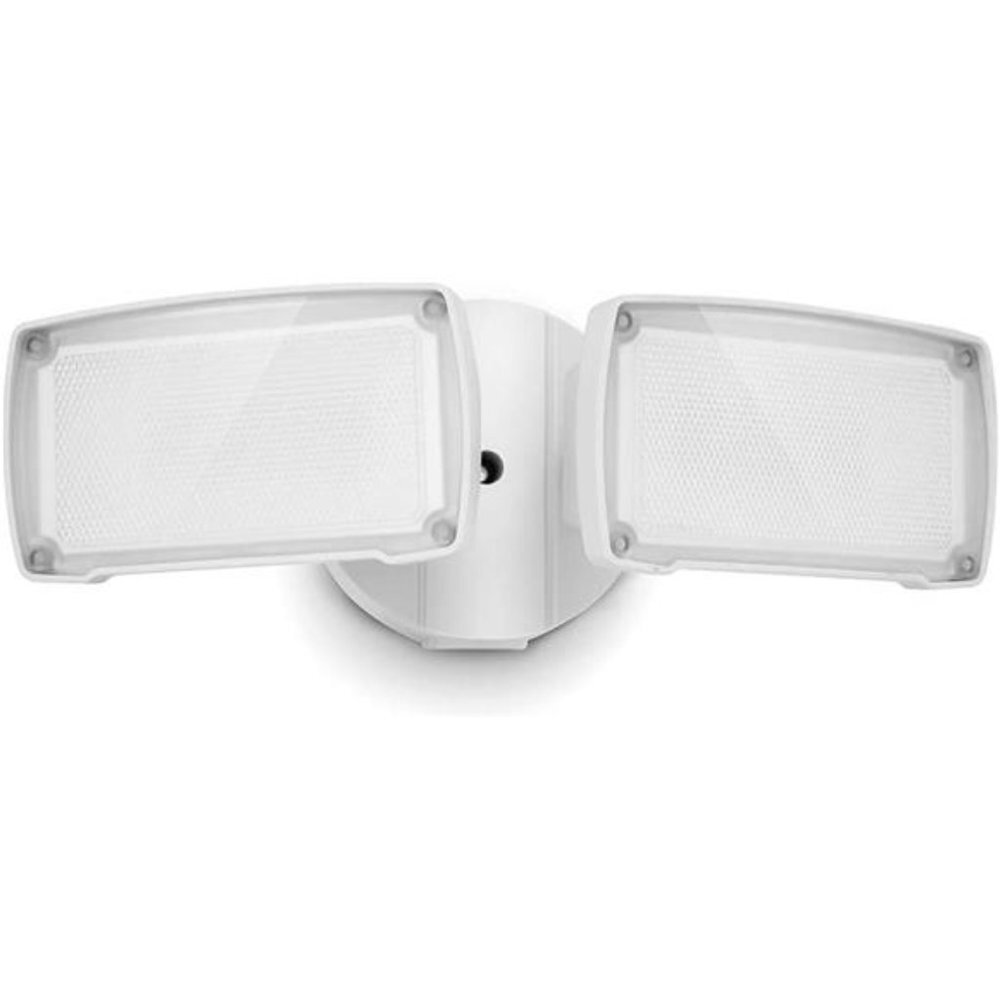 LED 3500 Lumen 32W 5000K Integrated Dual-Head Flood Light Outdoor Wall Light